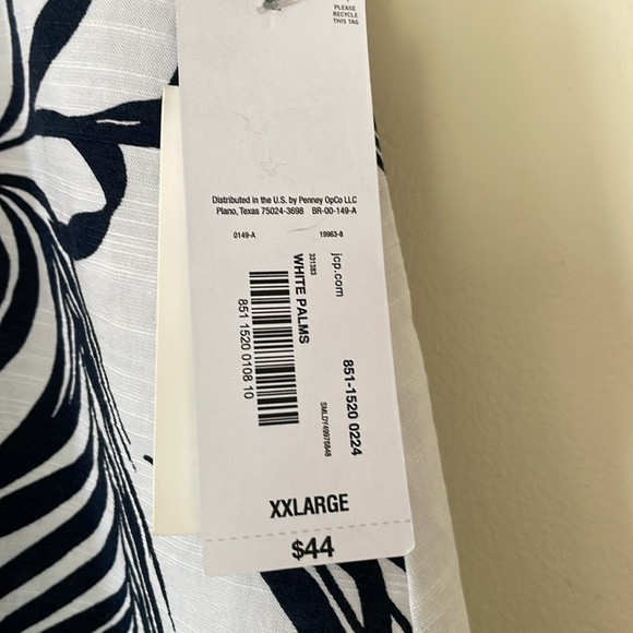 Liz Claiborne Floral Tiered Skirt, XXL - Picture 4 of 5